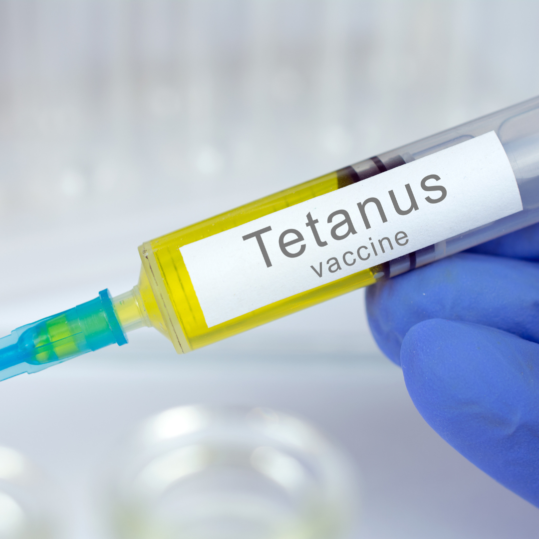 Tetanus, Diphtheria + Polio