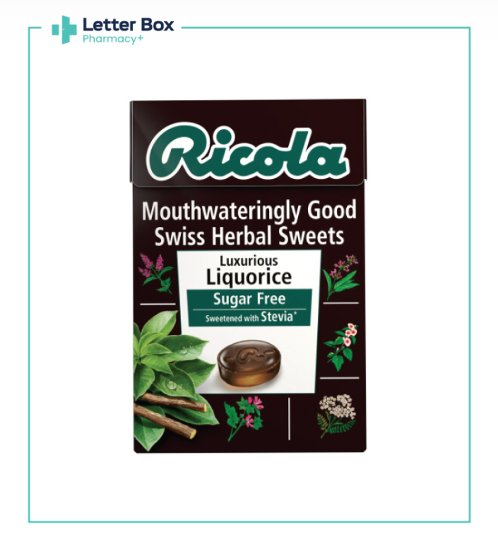 Essential Product-Ricola Luxurious Liquorice Sugar Free Herbal Sweets