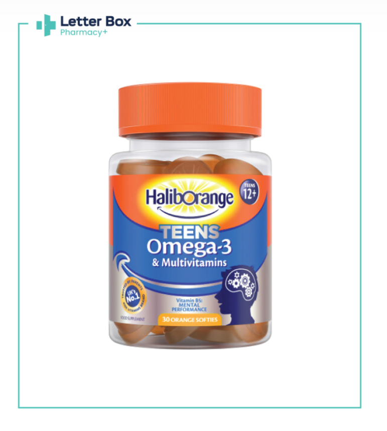 Vitamin-Haliborange Kids Teens Omega-3 & Multivitamins Softies