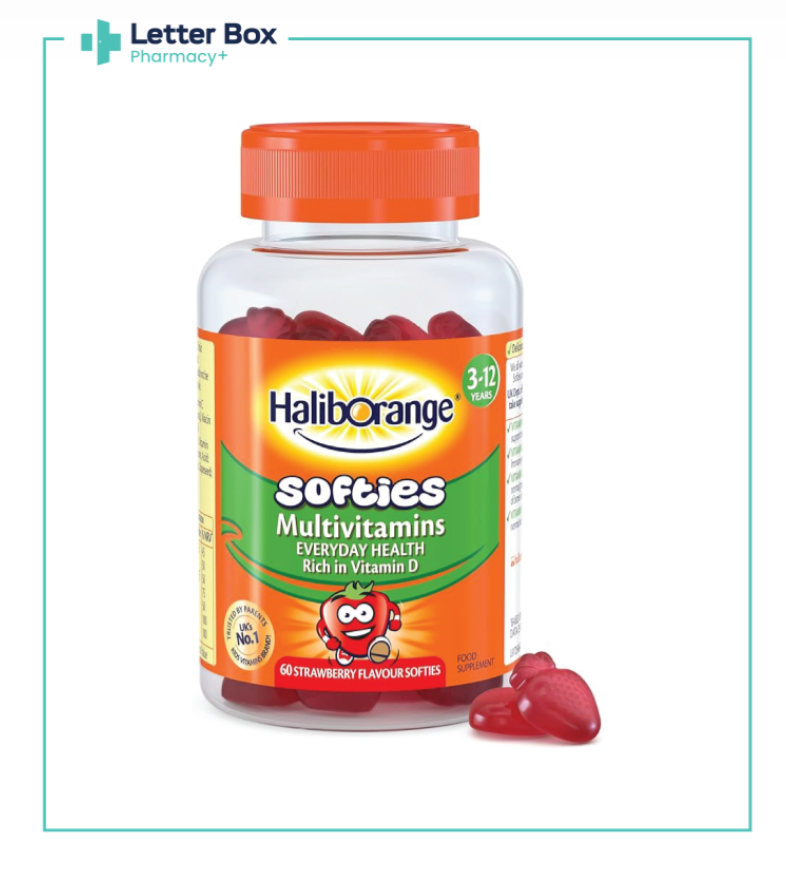 Vitamin-Haliborange Iron + Vitamin C Strawberry Softies