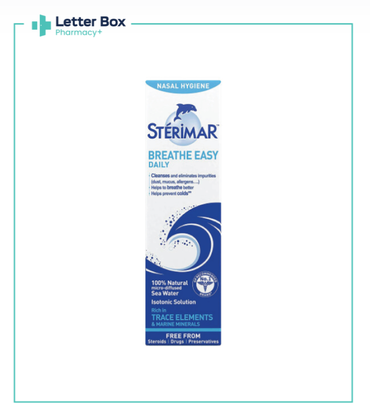 Cough, Cold & Flu- Sterimar Breathe Easy Daily Nasal Spray