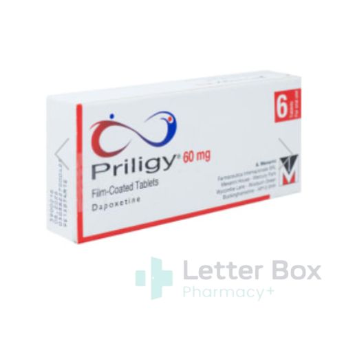 Priligy 60mg/30mg 6 Tablets (Dapoxetine)