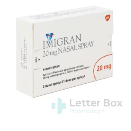 (Consultation) Imigran (Sumatriptan) 20mg/10mg Nasal Spray 2 Doses