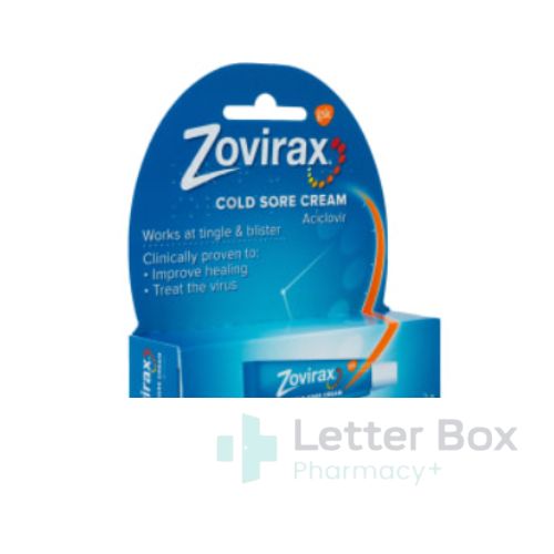 Zovirax cold sore cream 2g tube