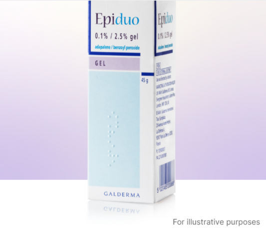 (Consultation) Epiduo (Adapalene + Benzoyl peroxide) 45g