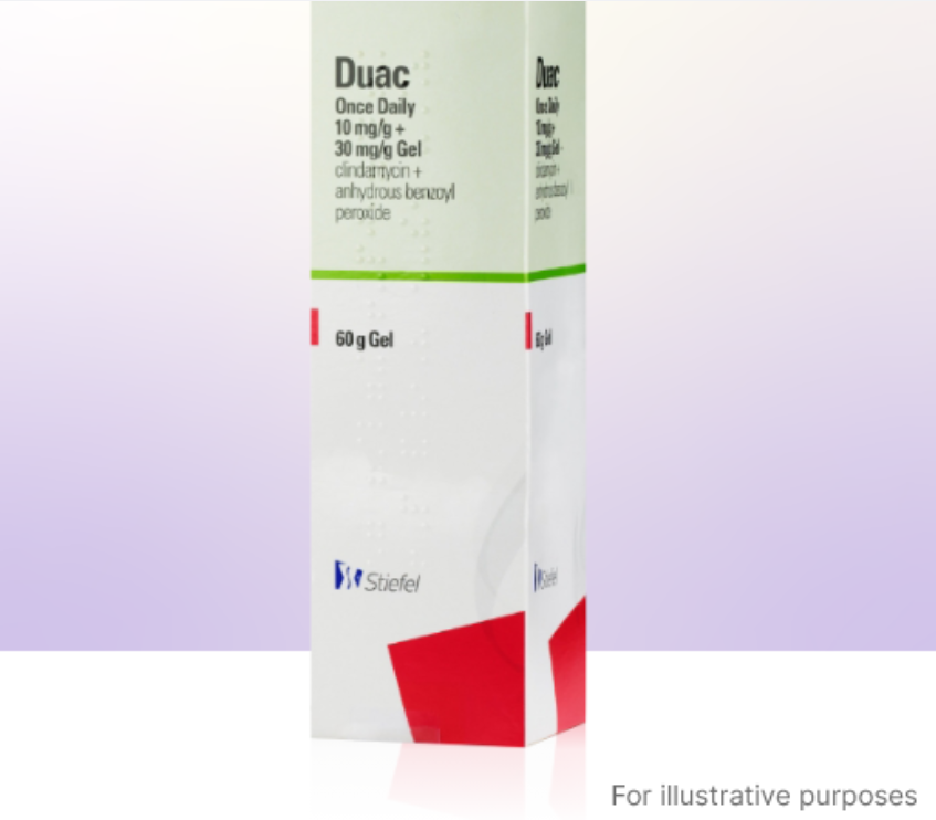 (Consultation) Duac (Benzoyl peroxide + clindamycin) 30g